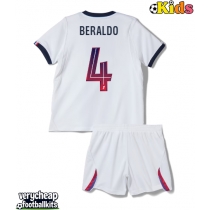 Paris Saint-Germain Lucas Beraldo #4 Replica Away Minikit 2026-27 Short Sleeve (+ pants)